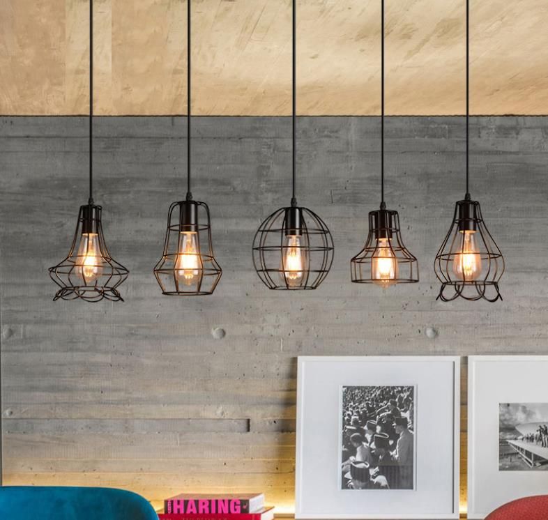 2019 Retro Wrought Iron Small Pendant Lighting Led Creative Bedroom 2019 Retro Wrought Iron Small Pendant Lighting Led Creative Bedroom Single Head Lamp Simple Meal Chandelier Living Room A791 From Fyfavon123