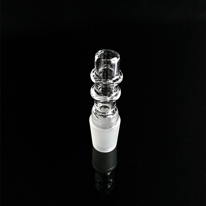 2020 Smoking Glass Mouthpiece Adapter 10mm 14mm 18mm Male Nozzle