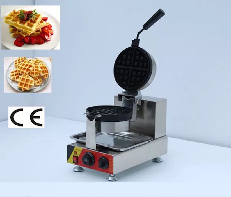 2020 Scones Cake Oven Rotate Waffle Maker Machine Waffle Making Machine