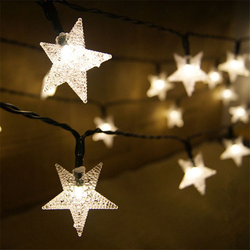 2019 7m 12m 22m 100led Solar Star String Lights Tree 2019 7m 12m 22m 100led Solar Star String Lights Tree Wedding Holiday Decoration Le Outdoor Waterproof Night Lamp From Amarylly