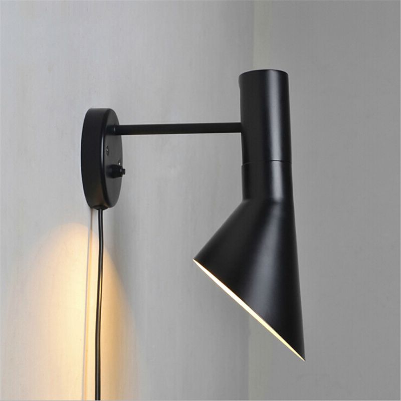 2018 Creative Modern Designwall Lamps Arne Jacobsen Sconce Replica 2018 Creative Modern Designwall Lamps Arne Jacobsen Sconce Replica Vintage Loft Lamp Louis Poulsen Aj Wall White Black Fixtures Lighting From Ok360