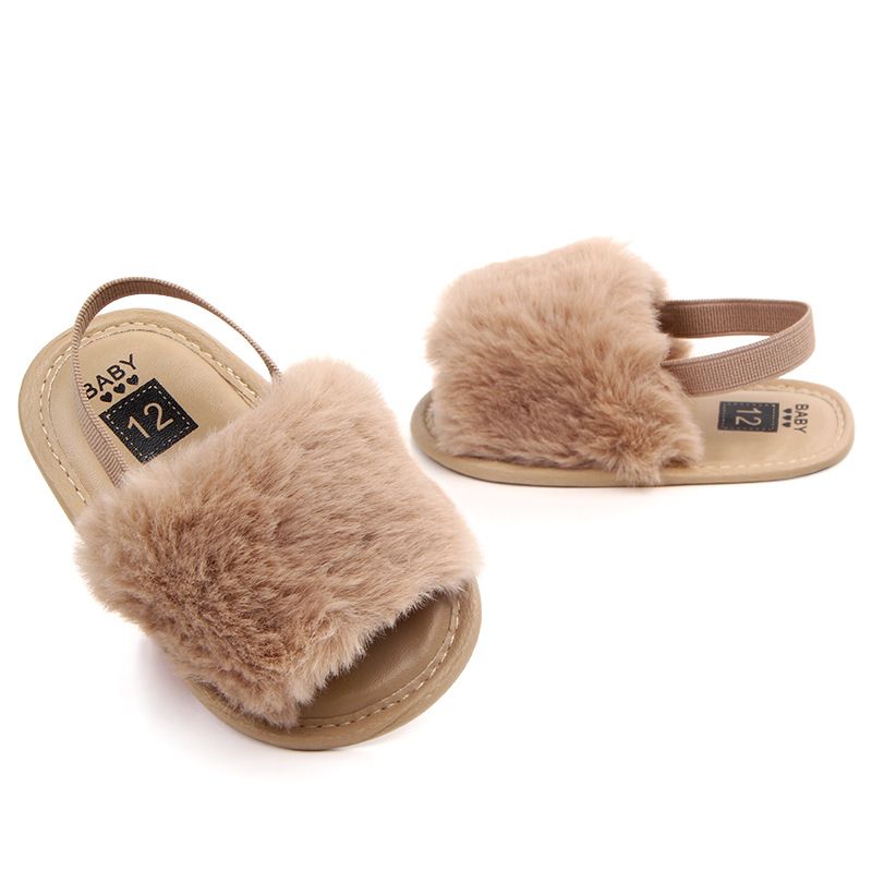 infant girl slides