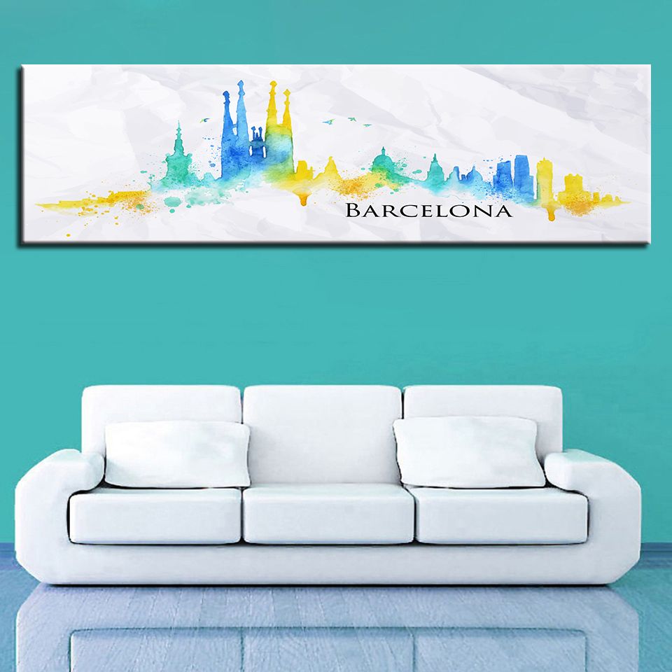 Home Decor Fc Barcelona Painting Hd Print On Canvas Prints