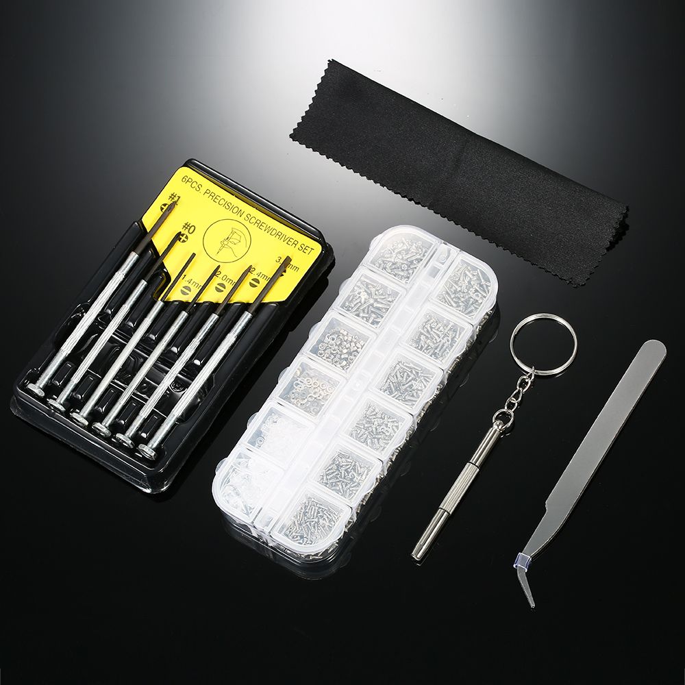 2021 Eyeglass Repair Kit For Glasses Eyeglasses Sunglasses Repair Micro