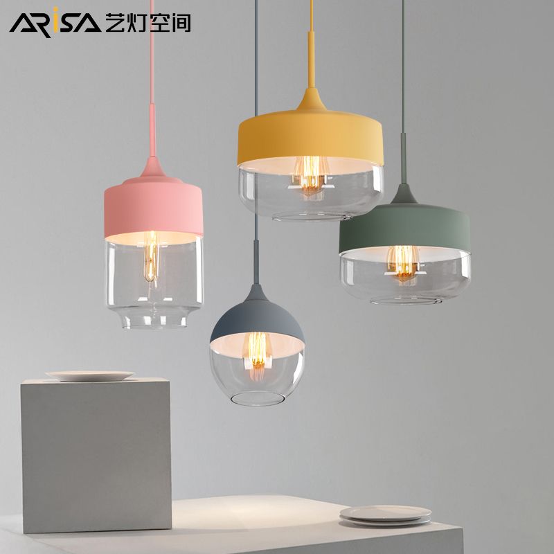 Led Nordic Fixtures Modern Designer Hanging Lights Restaurant Lamps Bedroom Lighting Bar Cafe Pendant