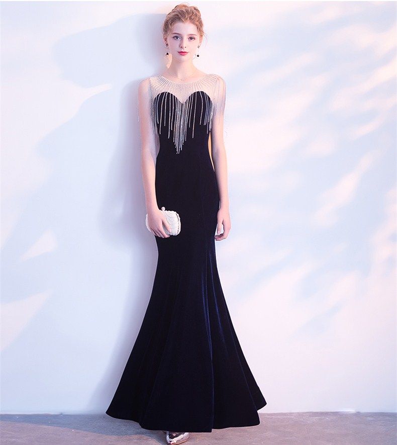 velvet stylish dresses