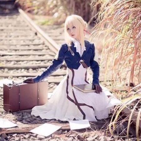 Violet Evergarden Cosplay Costume Japanese Anime Cosplay Clothes