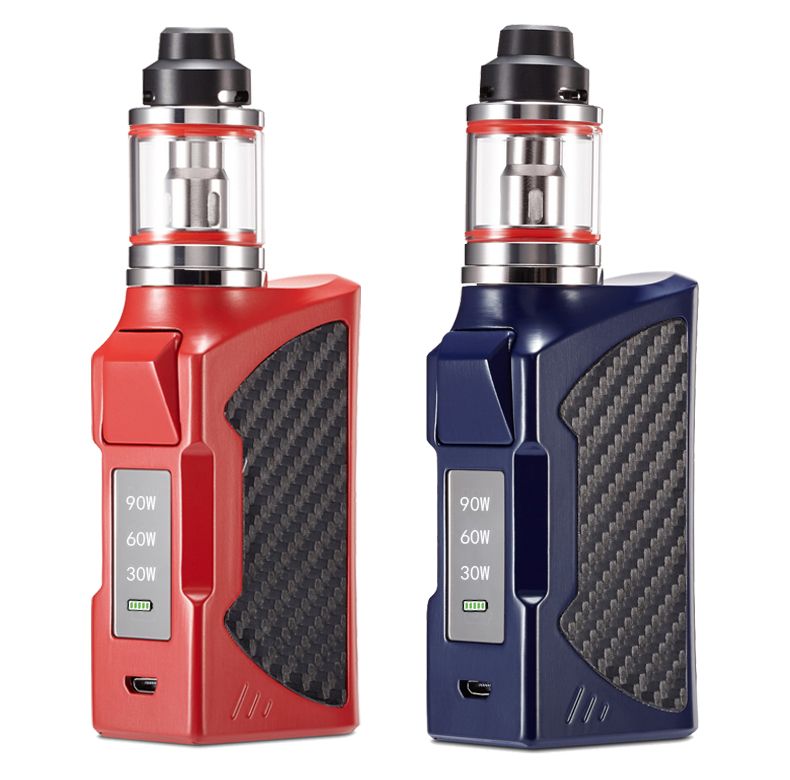 E Cig Vape Mods Kit 90w Box Mod Starter Kit 0.3ohm Oil ...