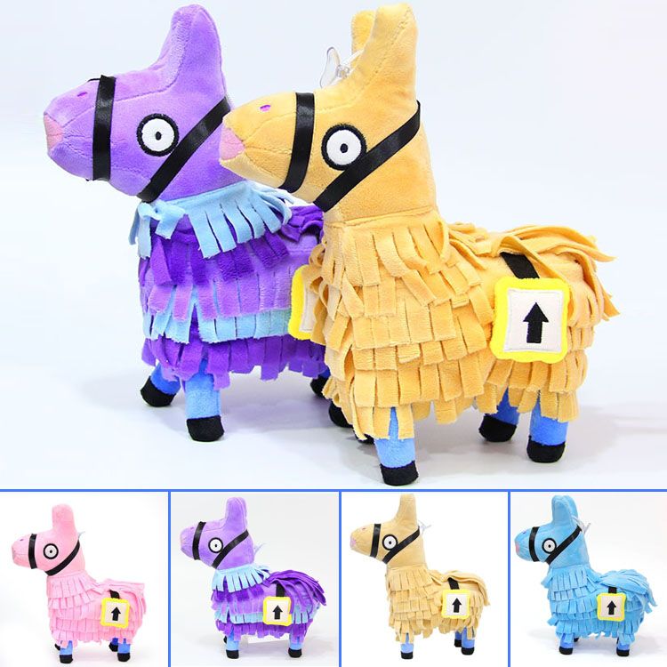 acheter cadeau de noel fortnite peluche jouets poupees stash llama figure doux cheval en peluche animaux cartoon jouets figurines jouets de 4 33 du - cadeau noel fortnite