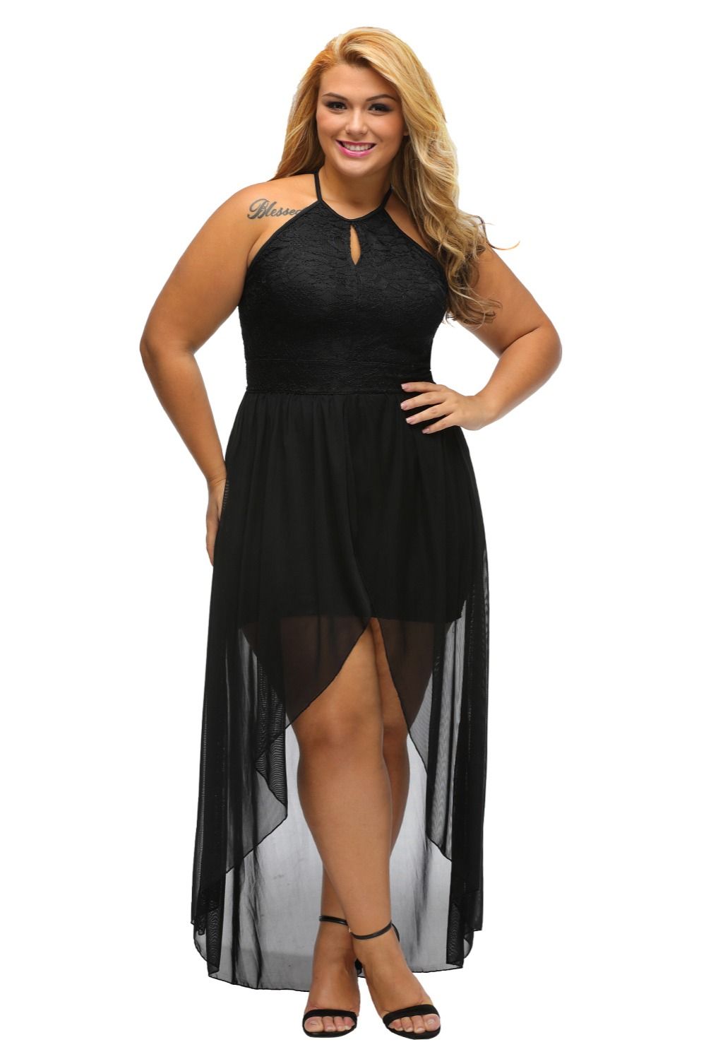 Sexy plus size black dress galleries 26