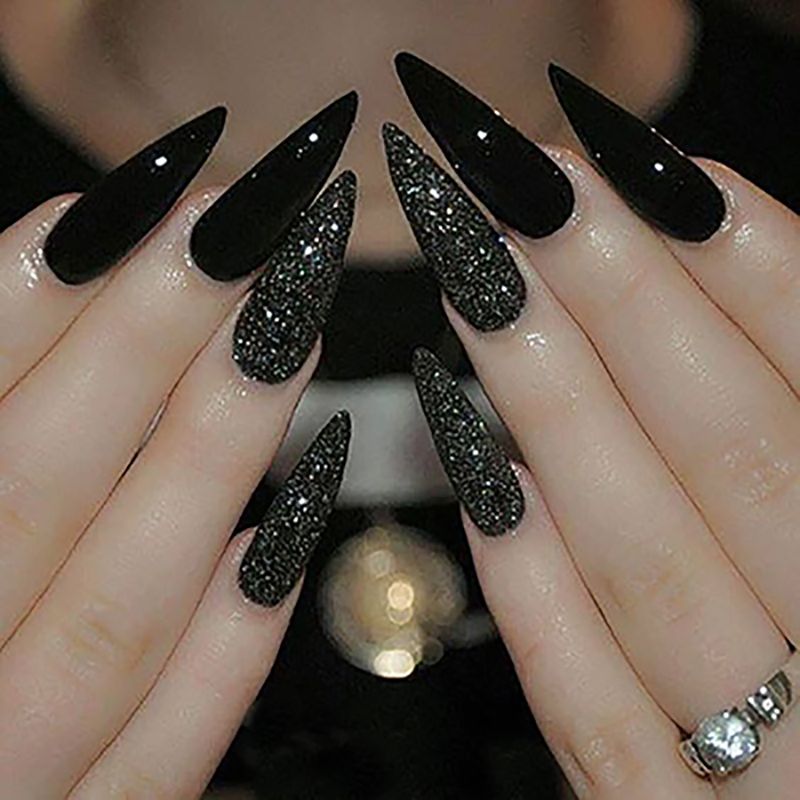 Tkgoes Long Stiletto Nails Long Sharp False Nail Art Tips Acrylic Tkgoes Long Stiletto Nails Long Sharp False Nail Art Tips Acrylic