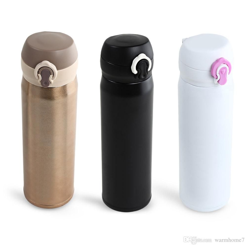 500ml Stainless Steel Thermos Bottle With Thermo Mug Water Bottle
