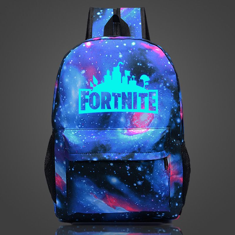 acheter fortnite battle royale night sacs a dos de ciel lumineux sacs d ecole pour les filles adolescentes et les garcons cartable sac cartable impression - fortnite goutte de pluie