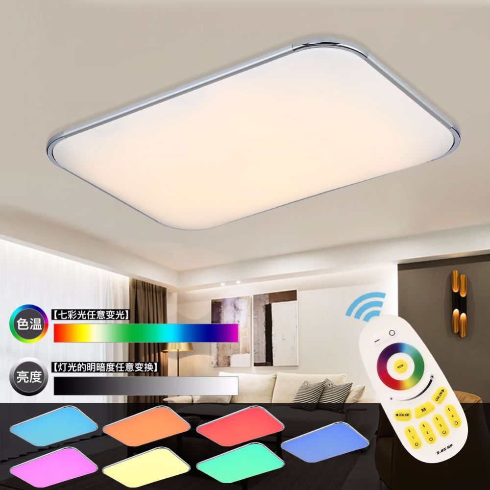 Modern Led Ceiling Lights Living Room 2 4g Remote Group Modern Led Ceiling Lights Living Room 2 4g Remote Group Controlled Dimmable Color Changing Home Lamp Luminaire Light By Jinyucao
