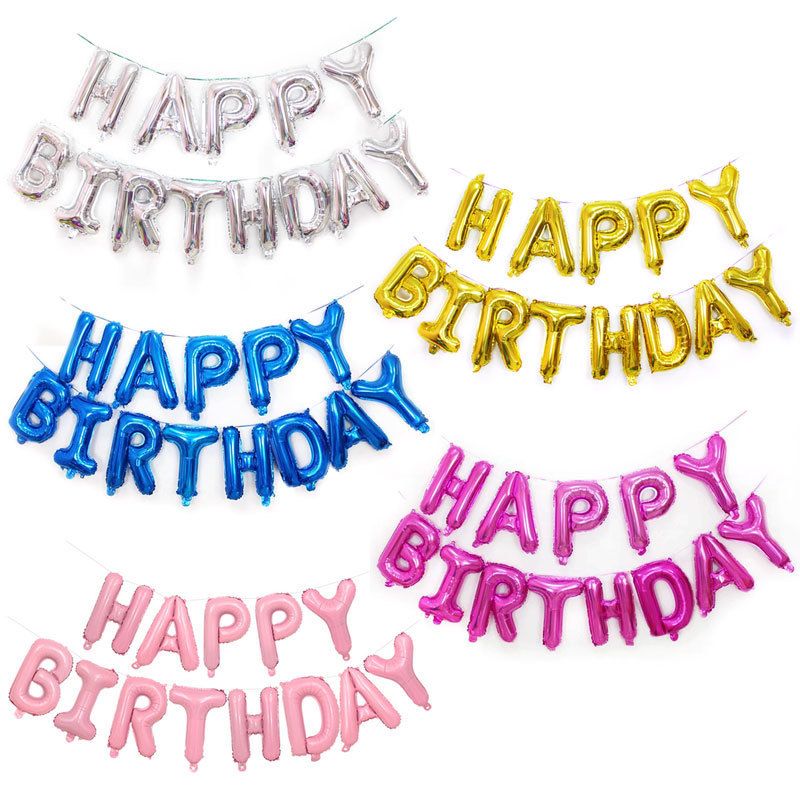 16 inches happy birthday