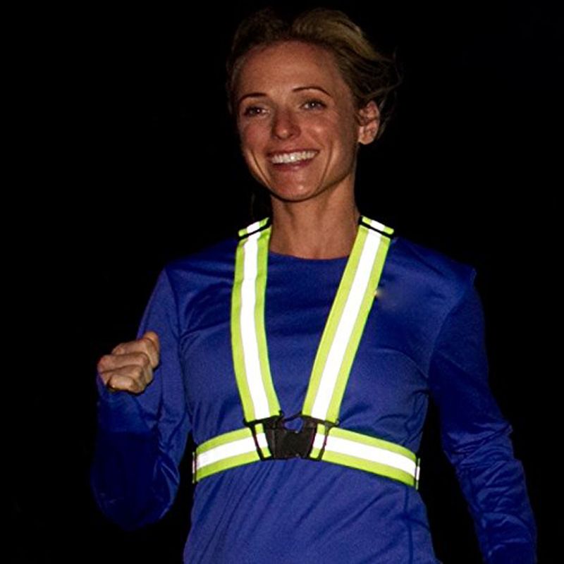 reflective running vest women's