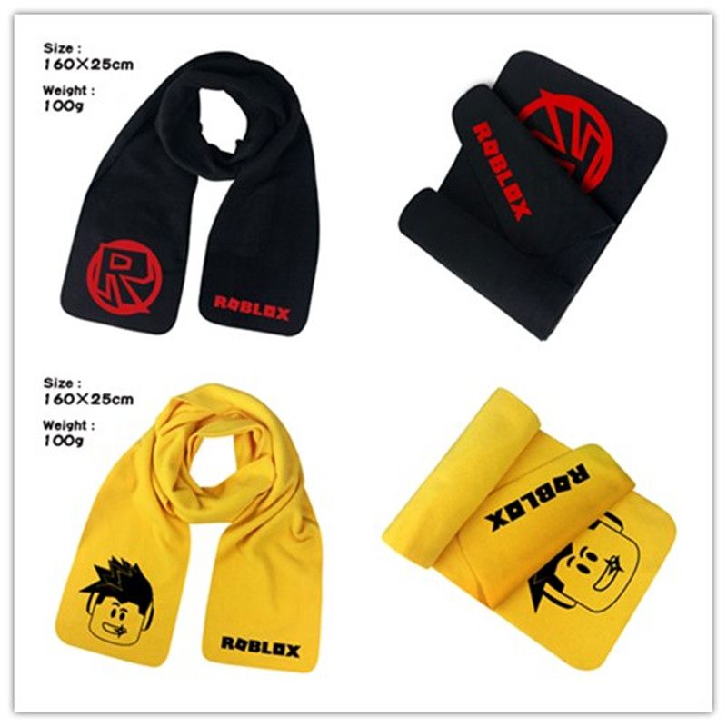 2020 Roblox Printed Kids Scarf Warm Scarves Fashion Scarf Autumn Winter
