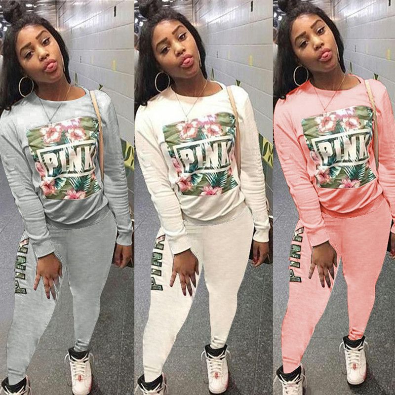 love pink sweatsuit