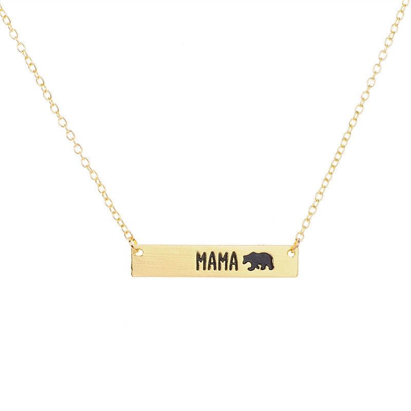 Wholesale 11 11 Fashion Jewelry Mama Bear Necklace Mother S Day Wholesale 11 11 Fashion Jewelry Mama Bear Necklace Mother S Day