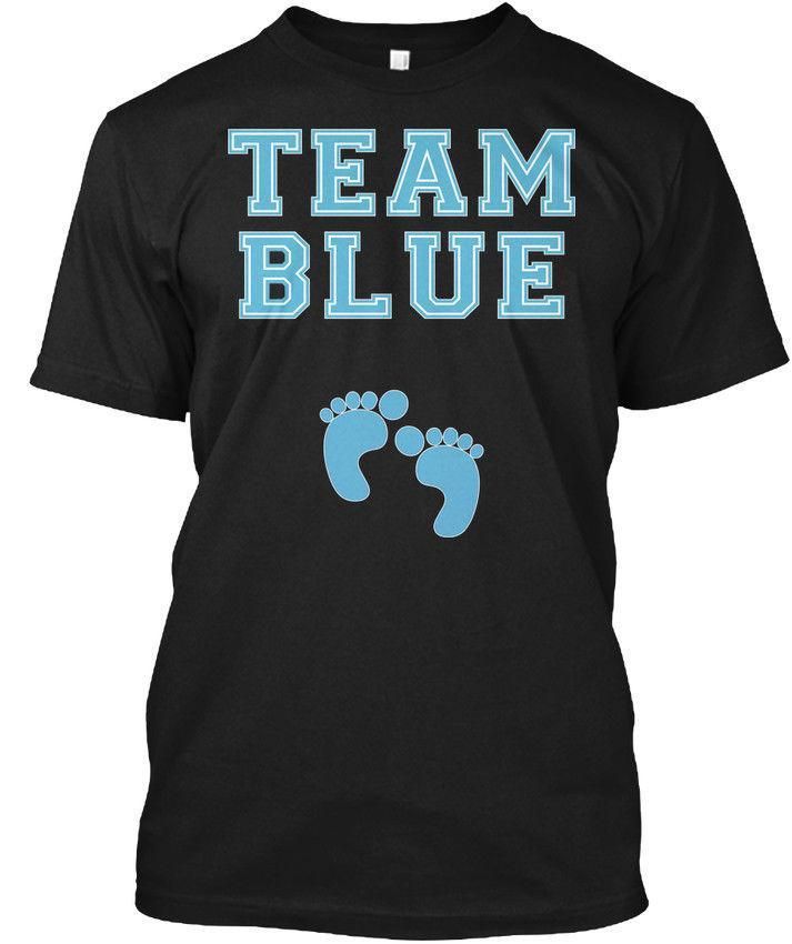 Team Blue Boy Baby Shower Gender Reveal Party Cute Wholesale Cool