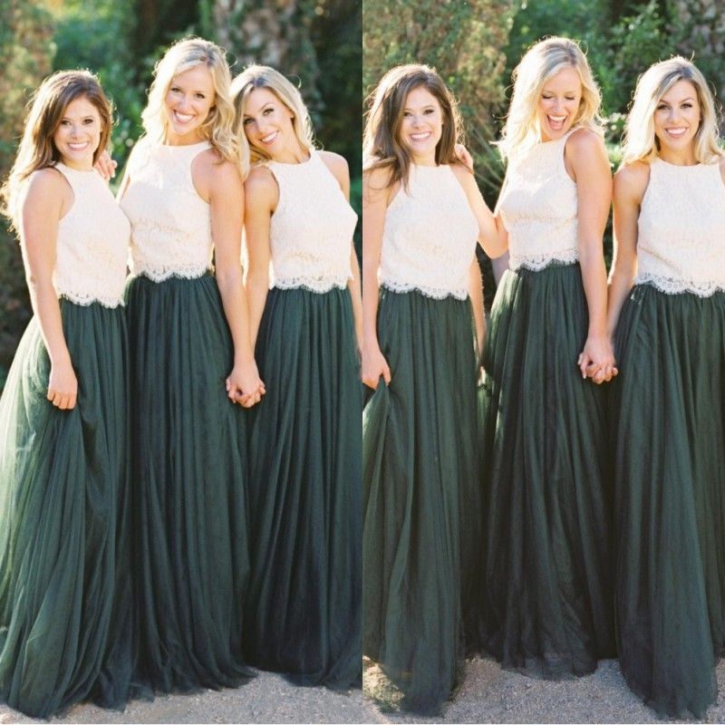 Burnt Orange Bridesmaid Dresses