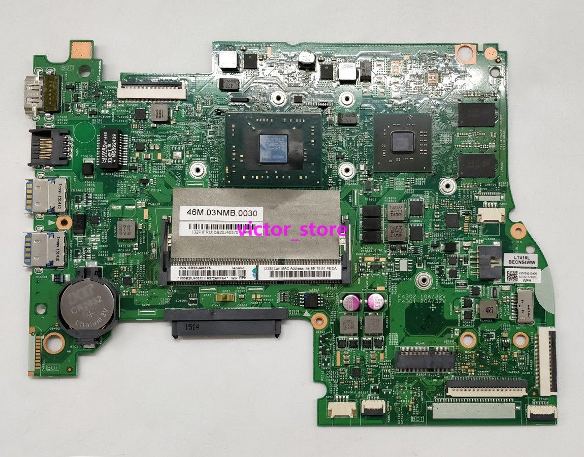 2019 For Lenovo Fru5b20j40575 A4 7210 216 0867030 Laptop Notebook