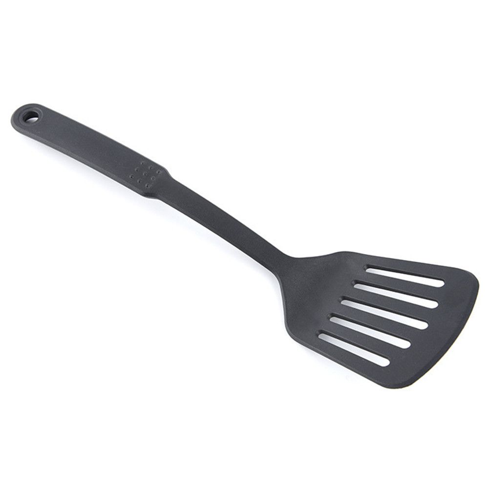 Nylon Slotted Spatula,Kitchen Cooking Utensil with Long Grips Handle