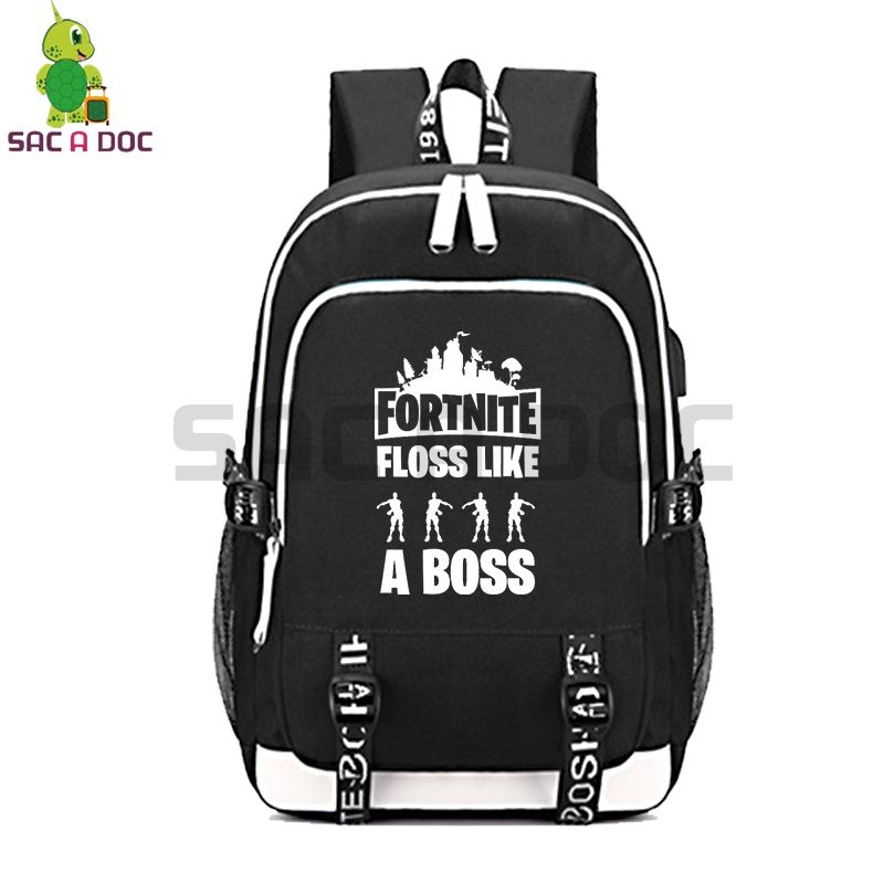 fortnite floss like a boss multifunction backpack usb charging laptop backpack for teenage girls boys school travel bags designer backpacks college - fortnite floss like a boss