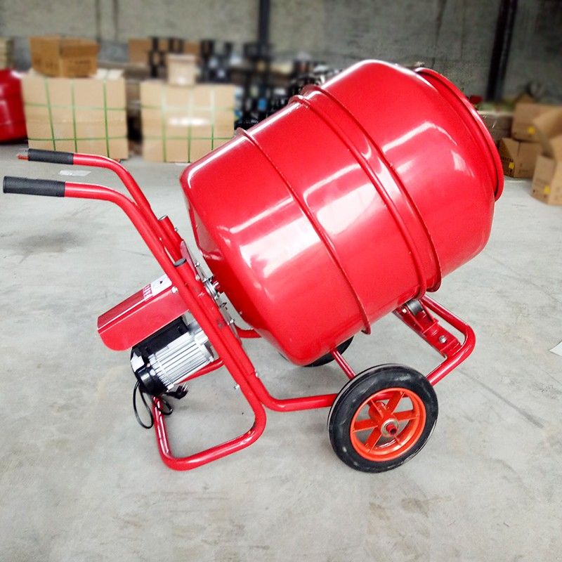 2019 Portable Electric Concrete Mixer 160L Cement Mixer Mortar Feed