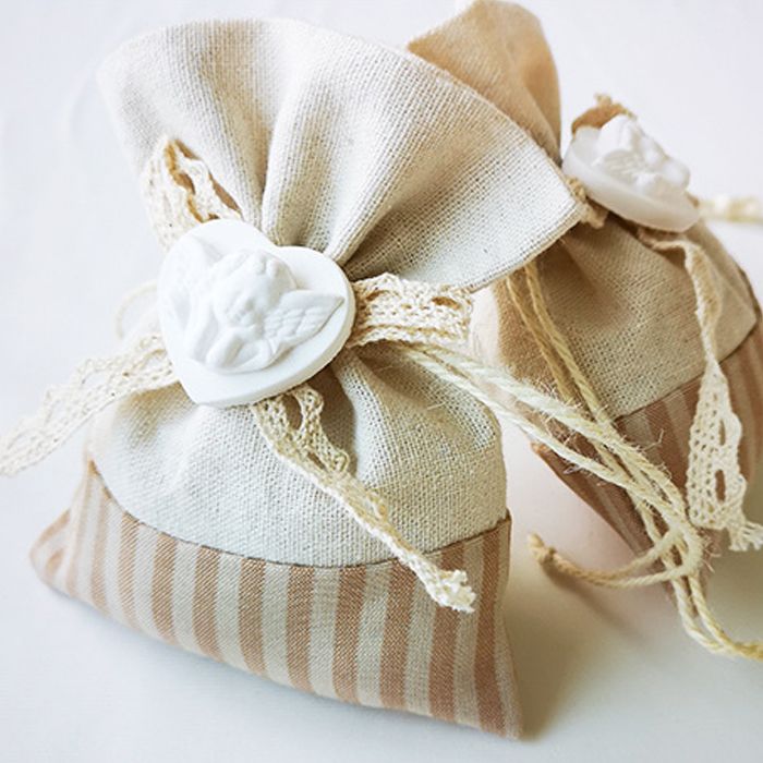 Cotton Wedding Favor Bags Candy Holder Wedding Party Favor Supplies