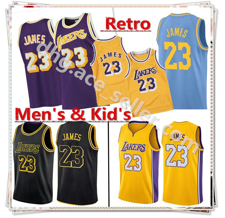 2020 23 Lebron James Los Angeles Jersey Laker Men 2018 New City Edition
