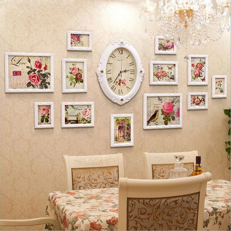 2019 Combination Set Wall Photo Frames For Pictures Vintage White 2019 Combination Set Wall Photo Frames For Pictures Vintage White Wood Frame Wedding Decor From Cindy668 158 8 Dhgate Com