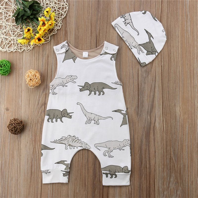 baby girl dinosaur romper