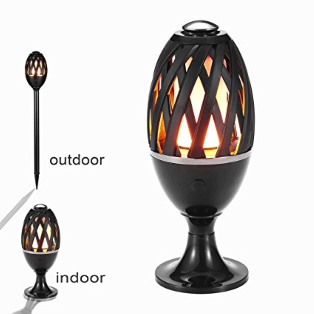 Led Flame Atmosphere Table Lamp Waterproof Light With Flicker Led Flame Atmosphere Table Lamp Waterproof Light With Flicker Warm Yellow Dancing For Drinking In Bar Studying On Computer Torch