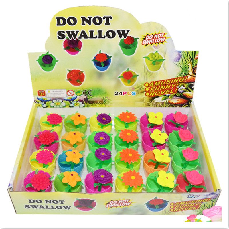Novel Growing Plants Toys Flowers Soaking Expansion Growing Houseplant
