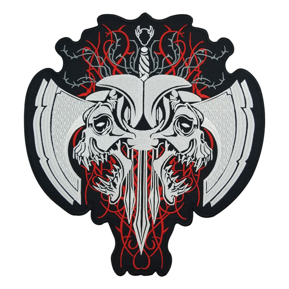 2018 super cool fashion skull motorcycle club patch iron design your own motorcycle club patch