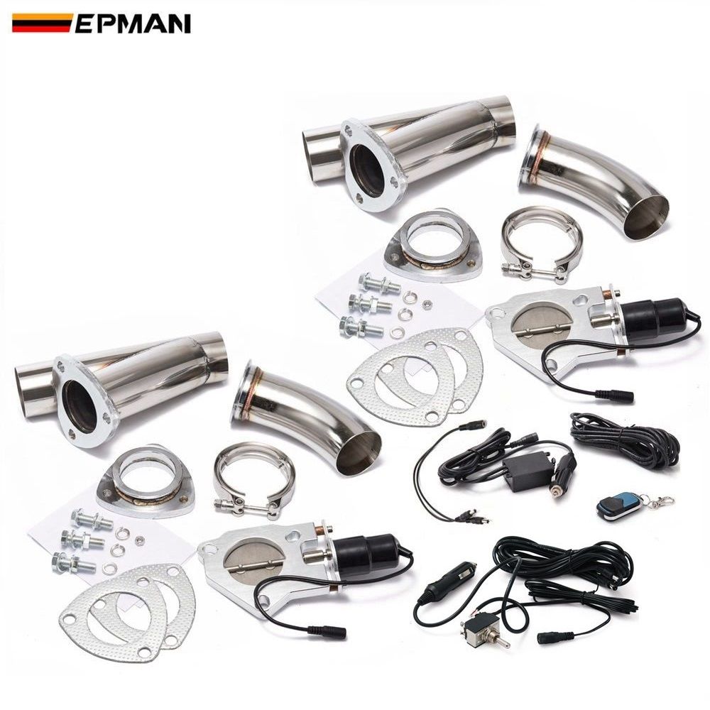 2019 epman 2xcut out remote control manual switch ss y headers2019 epman 2xcut out remote control manual switch ss y headers electric exhaust cutout muffler pipe kit from tanskyturbo, $90 04 dhgate com