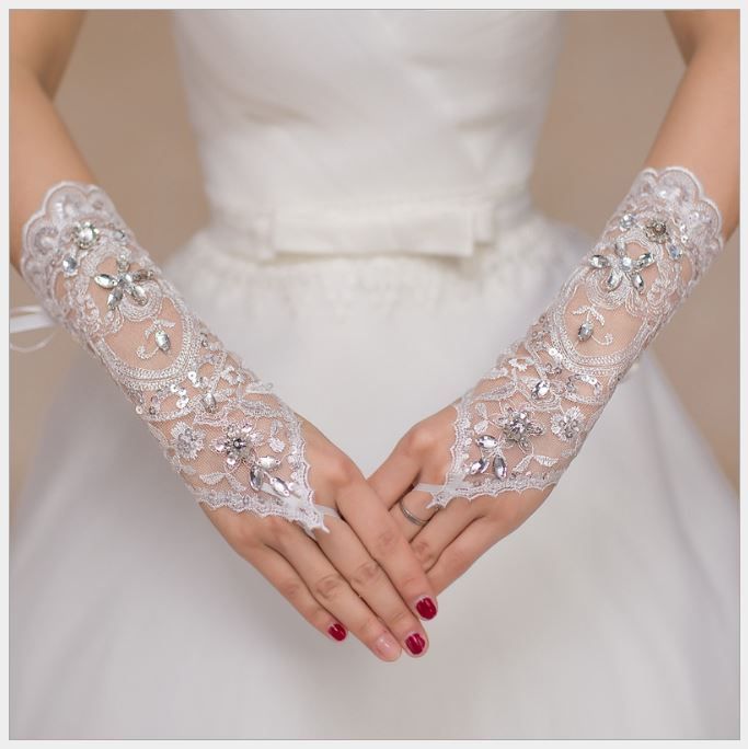 wedding gloves