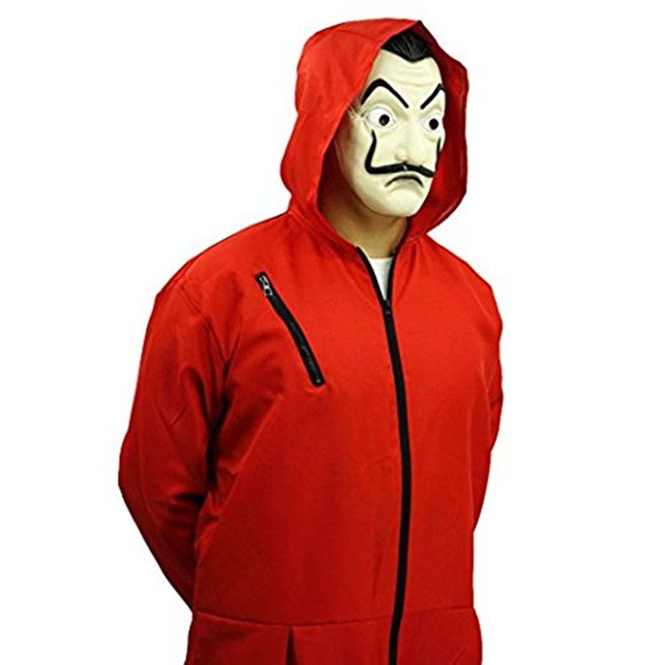Compre 2018 Conjunto Completo La Casa De Papel Salvador Dali Disfraz De Cosplay Salvador Dali Disfraz Mascara De Cosplay A 22 11 Del Feiying2315 Dhgate Com