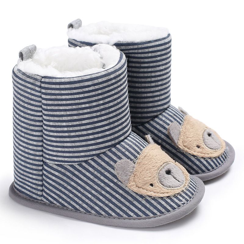 Winter Warm Baby Shoes Girls Boys Boots Children Cartoon Cute
