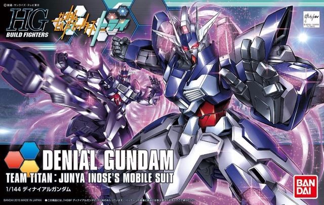 Bandai Jouets Titan Hg L En De Junya Hgbf Maquette Gros Mobilesuit Modèle Construction Lbx 037 Enfants 1pcs 37 Inose 1144 Équipe Denial Gundam TFKcl1J