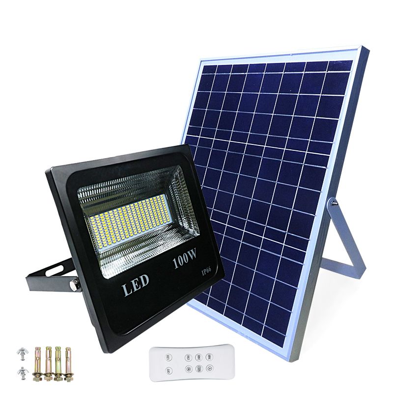 2019 Edison2018 100w Double Color Solar Street Lamp Led Light 2019 Edison2018 100w Double Color Solar Street Lamp Led Light Super Bright Spotlight With Remote Controller 4 Mode From