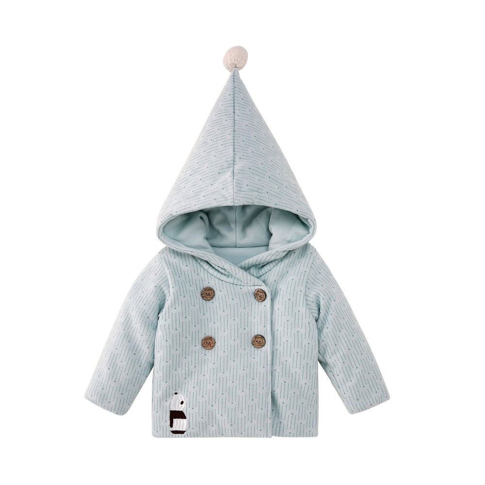 pureborn Infant Toddler Baby Boys Long Sleeve Hooded Jacket Warm Coat Outfit