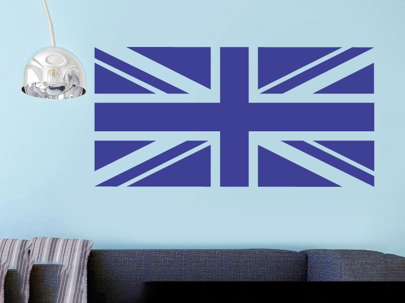 Acheter Union Jack Uk Drapeau Vinyle Mur Art Autocollant Decal