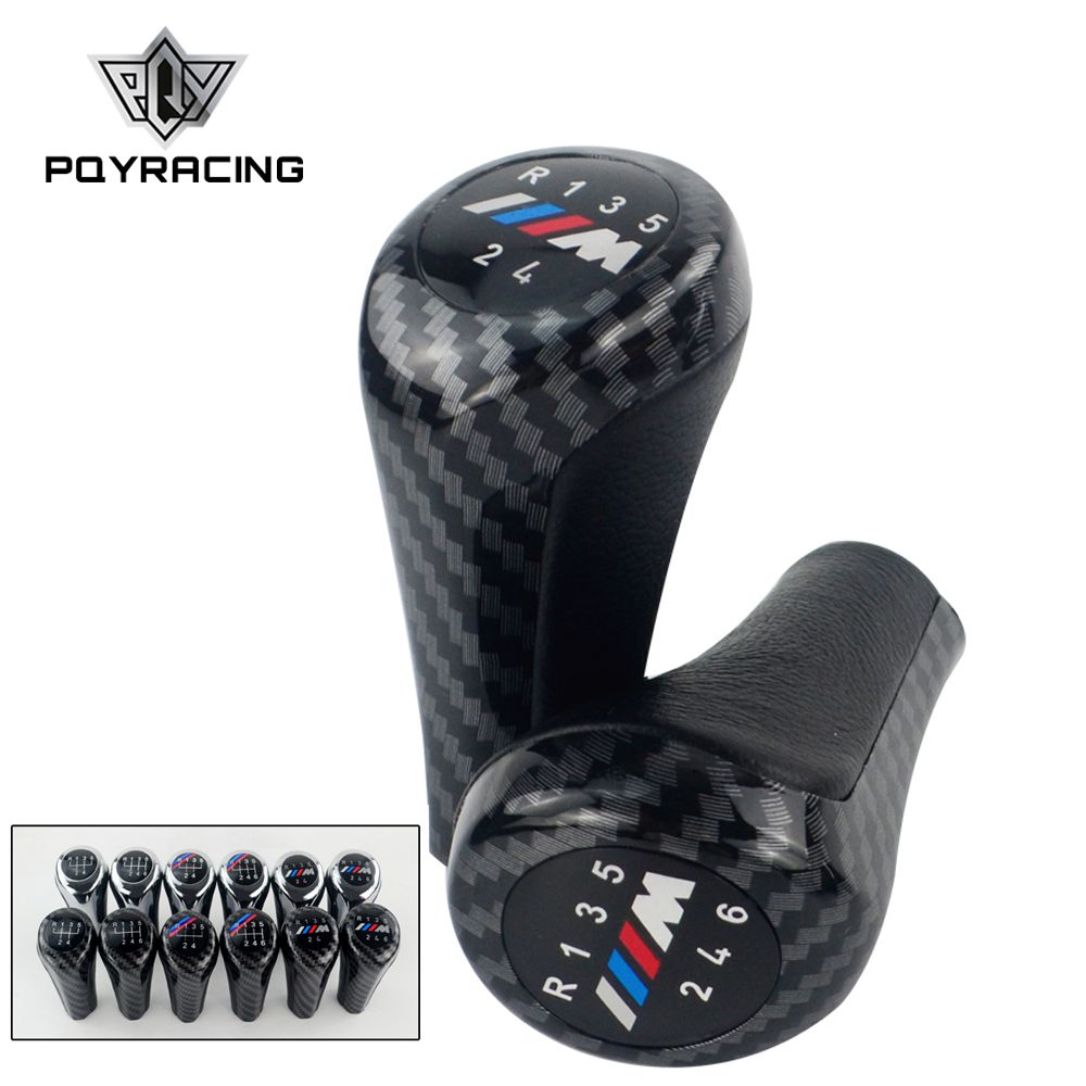 Gear Shift Knob For BMW E46 E53 E60 E61 E63 E65 E81 E82 E83 E87 E90 E91 E92 1 3 5 6 Series X1 X3