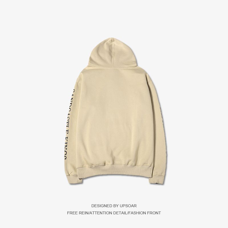 ami moletom com capuz beige
