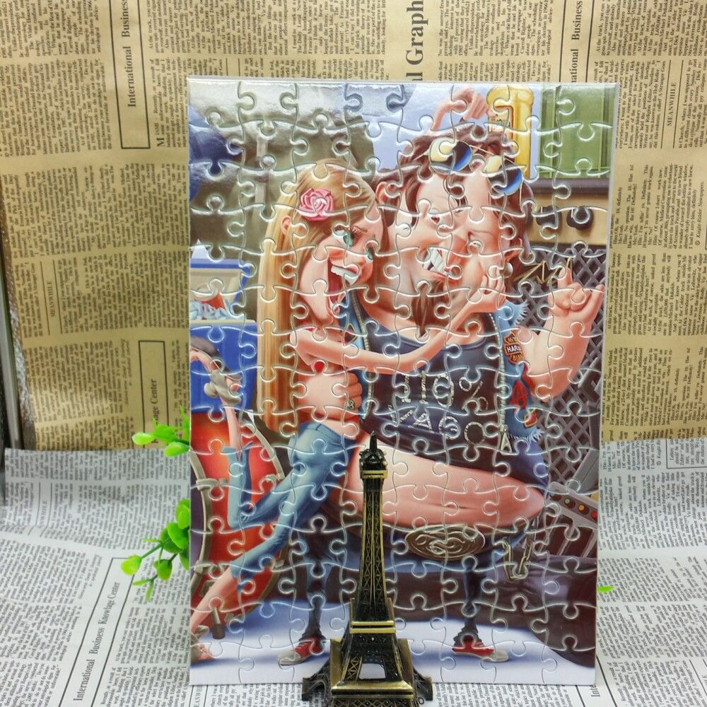 DIY Blank Sublimation A4 Jigsaw Puzzle With Heat Press