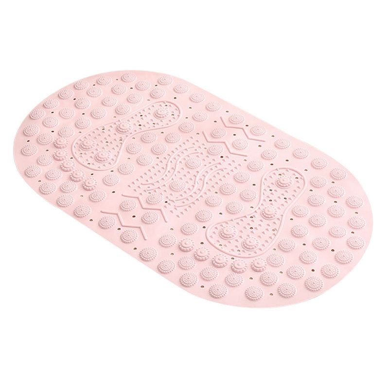 Pvc Non Slip Bath Mats Massage Bathroom Mat For Toilet Transparent