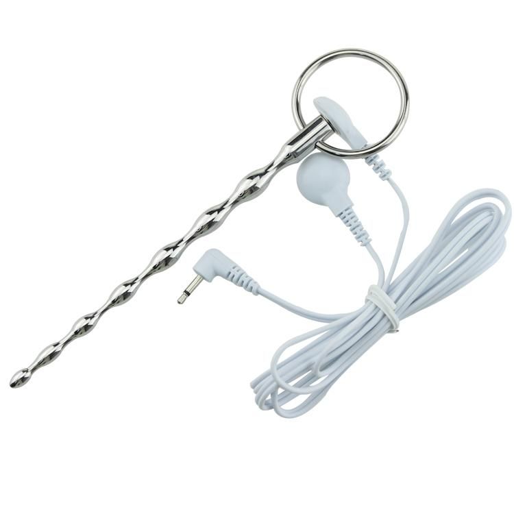 Stainless Steel Chastity Device Dilator Urethral Plug Stimulator Stainless Steel Chastity Device Dilator Urethral Plug Stimulator With Wire Electric Shock Toy Diy Accessories Strict Male Best From