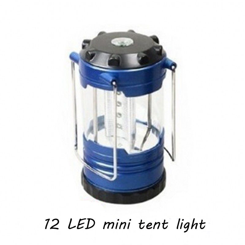 Blue 12led Mini Hanging Light Tent Portable Outdoor Emergency Blue 12led Mini Hanging Light Tent Portable Outdoor Emergency Camping S Stall Night Market Candle Lanterns Best Lantern